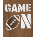 Childrens Place Brown Game On American Football Tee